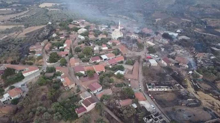 Çanakkaledeki orman yangını ikinci gününde kontrol altına alındı