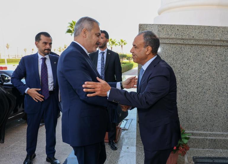 Dışişleri Bakanı Fidan, Mısırlı mevkidaşı Abdulati ile görüştü