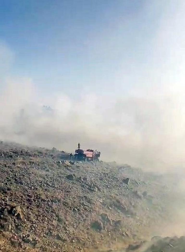 Aksaraydaki orman yangını kontrol altında