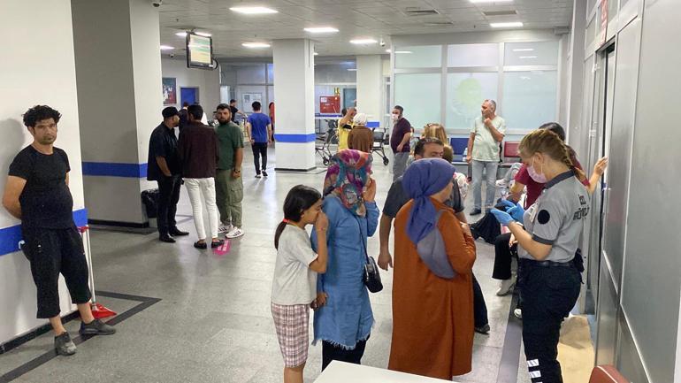 Tekirdağda, 50 işçi zehirlenme şüphesiyle hastaneye kaldırıldı