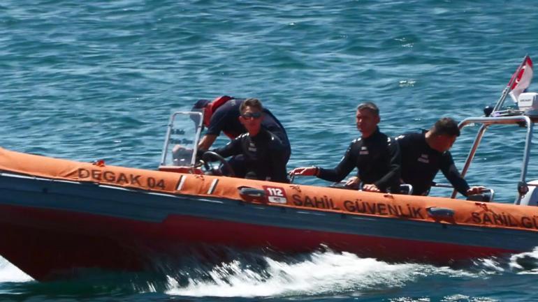 Sarayburnu Sahilinde denizde kaybolan Şahap Erol’u arama çalışmaları sürüyor