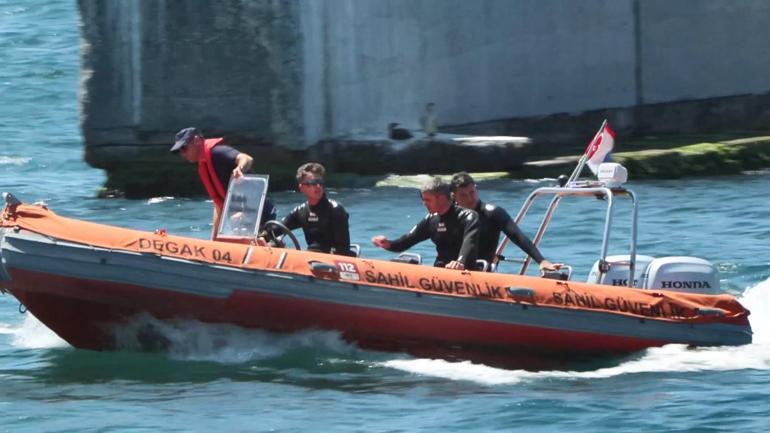Sarayburnu Sahilinde denizde kaybolan Şahap Erol’u arama çalışmaları sürüyor
