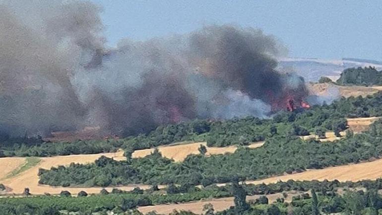 Çanakkale’de orman yangını kontrol altında