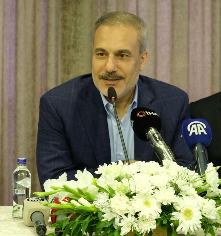 Bakan Fidan: Bir numaralı hedefimiz, bölgede istikrarı ve huzuru sağlamak