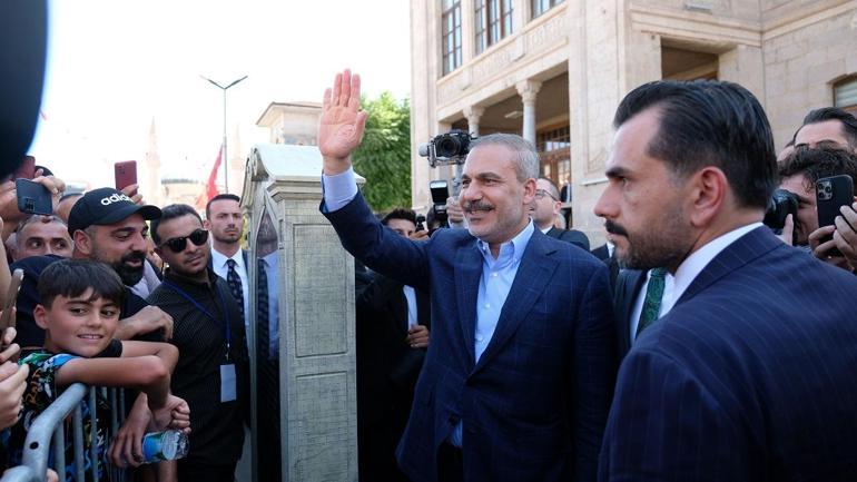 Bakan Fidan: Bir numaralı hedefimiz, bölgede istikrarı ve huzuru sağlamak