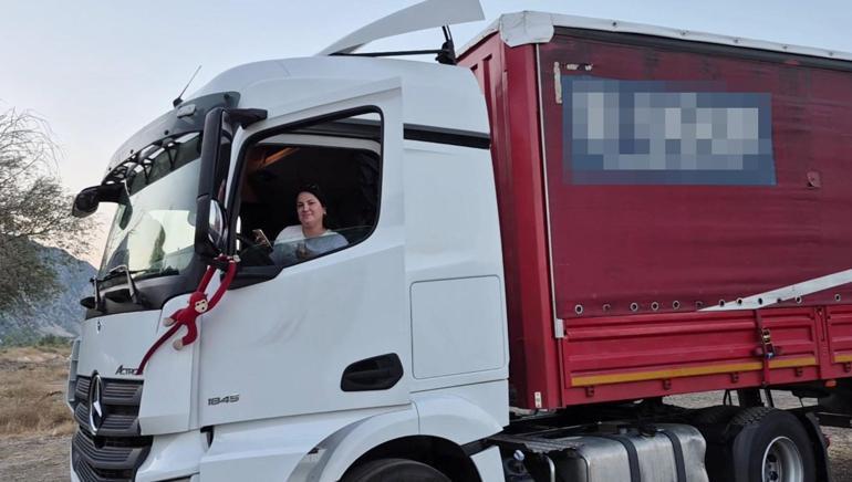 TIR şoförü Nazan: İşimi severek yapıyorum, kadın şoförler çoğalsın istiyorum