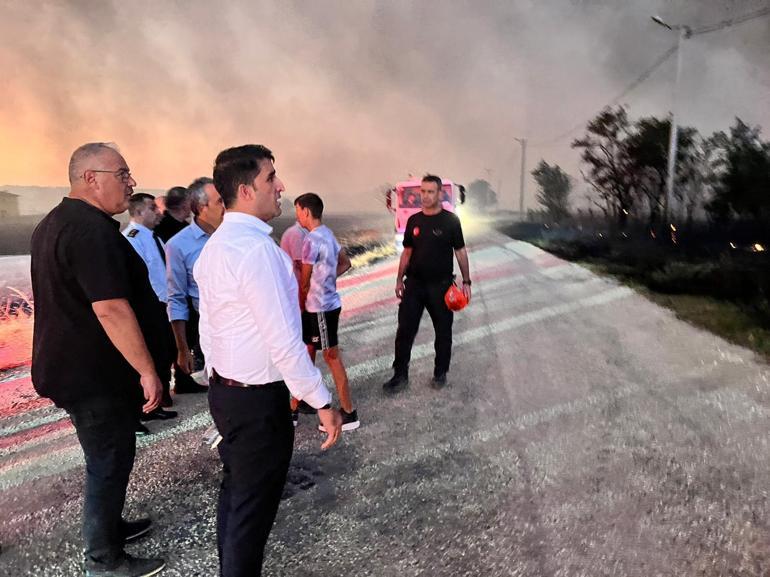 Edirne’de orman yangını