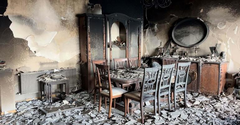 Çanakkalede orman yangını 2nci gününde