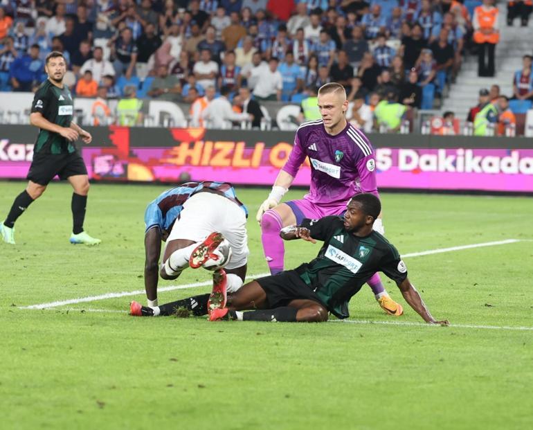 Trabzonspor lige 3 puanla başladı