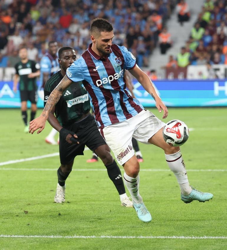 Trabzonspor lige 3 puanla başladı
