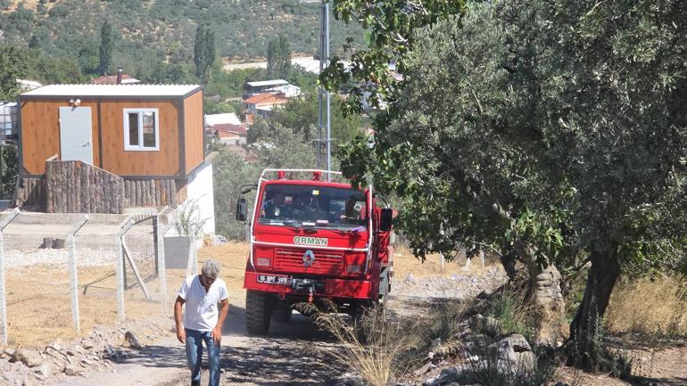 Bursa’da maki yangını
