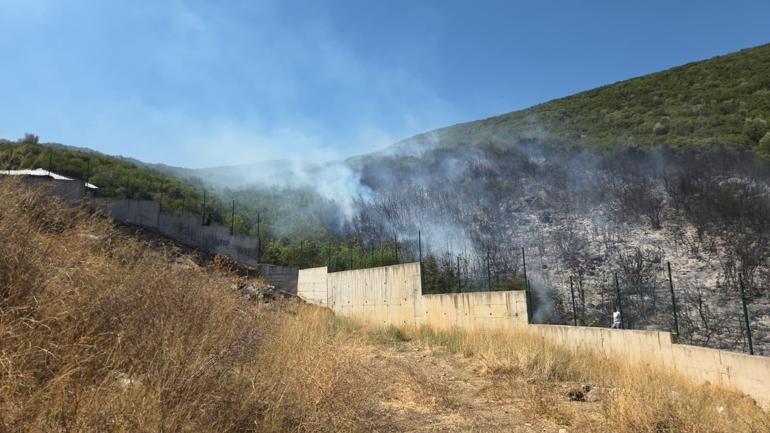 Bursa’da maki yangını