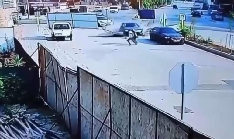 İnşaat denetimi yapan müteahhidin öldüğü kazanın yeni görüntüleri ortaya çıktı