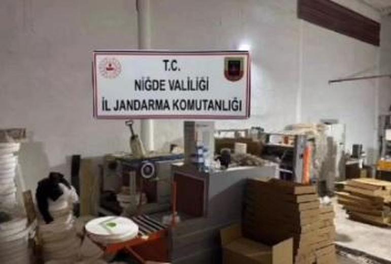 Kaçak sigara operasyonunda 50 milyon TL’lik malzeme ele geçirildi