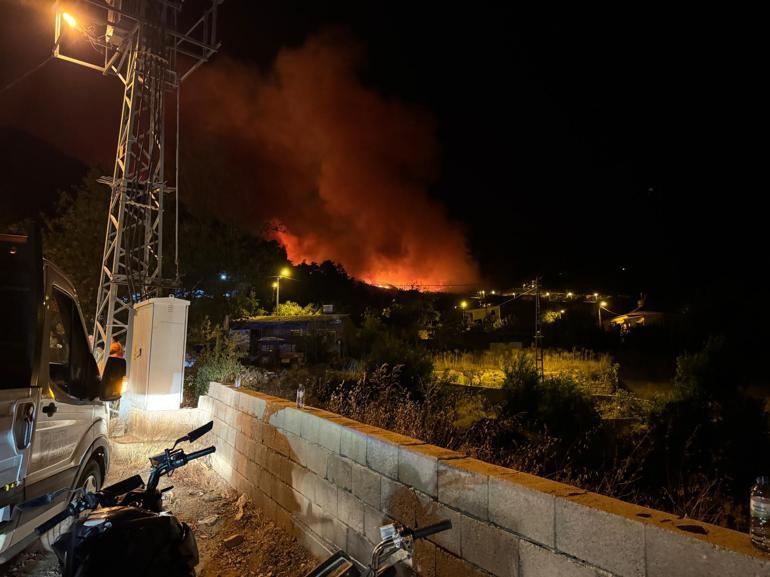 Hatayda orman yangını: 2 mahalle tahliye edildi