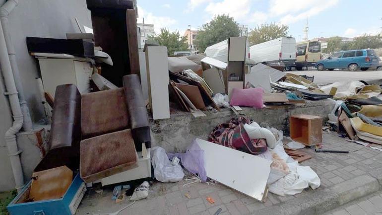 Avcılar’da hem kira ödemedi hem de eşyaları kullanılamaz hale getirip kaçtı