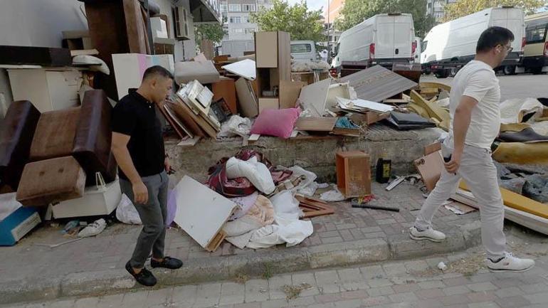 Avcılar’da hem kira ödemedi hem de eşyaları kullanılamaz hale getirip kaçtı