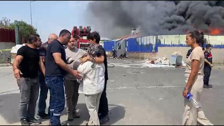 Eskişehir’de fabrikada çıkan yangın, 2 fabrikaya daha sıçradı