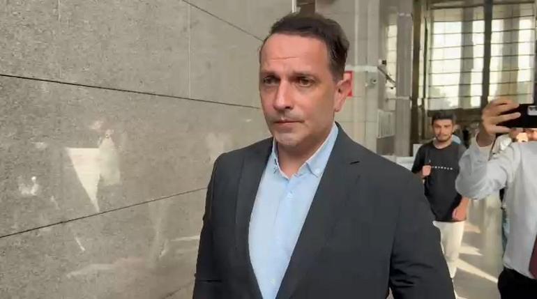 Mücahit Birinci şikayetçi olmak üzere adliyeye geldi