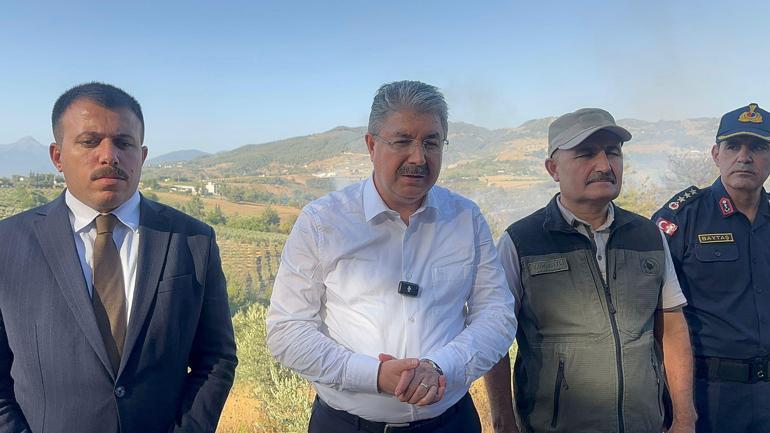 Osmaniyede orman yangını kontrol altında