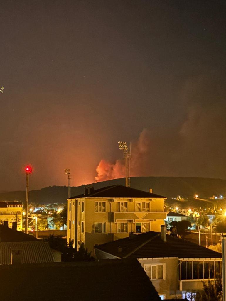 Çanakkale’de orman yangını kontrol altında
