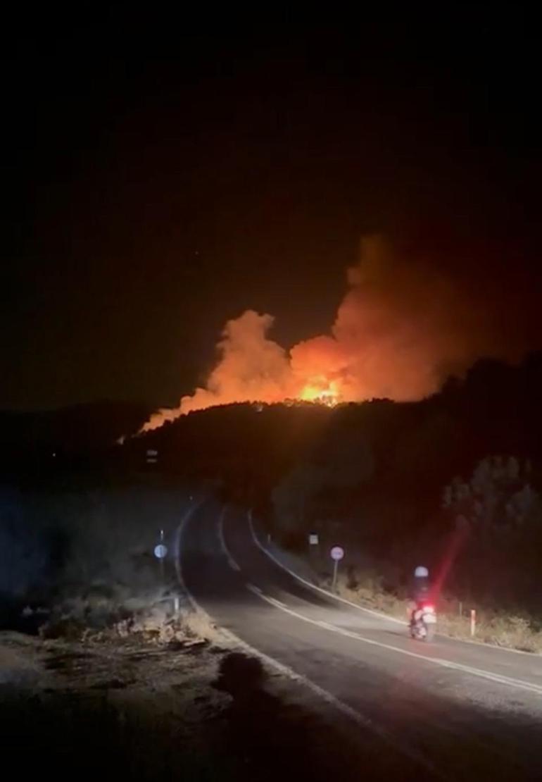 Çanakkale’de orman yangını kontrol altında