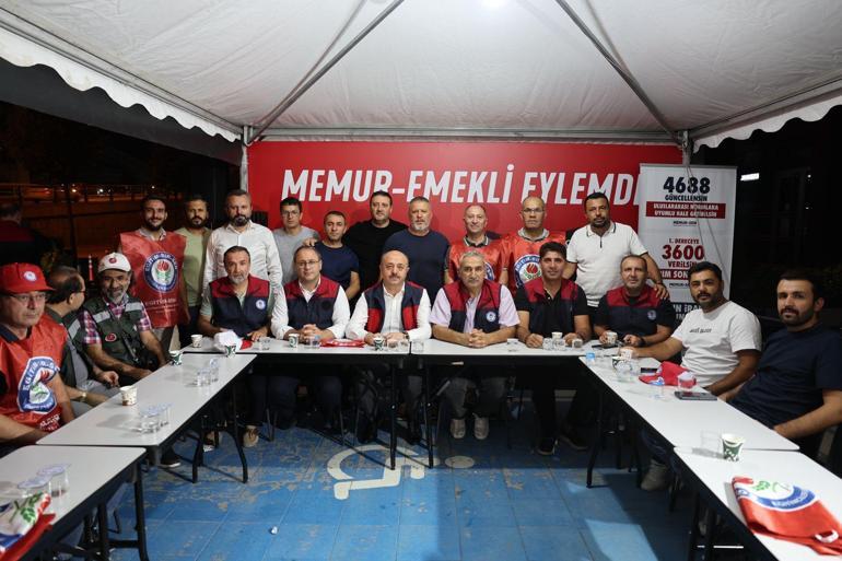 Memur-Sen, 81 ilde ‘Memur- Emekli Nöbette’ eylem çadırları kurdu