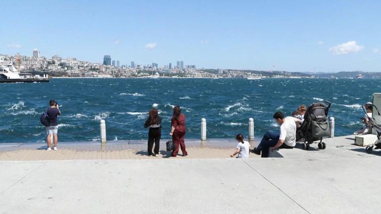 İstanbulda şiddetli rüzgar etkili oluyor; Gülhane Parkı kapatıldı