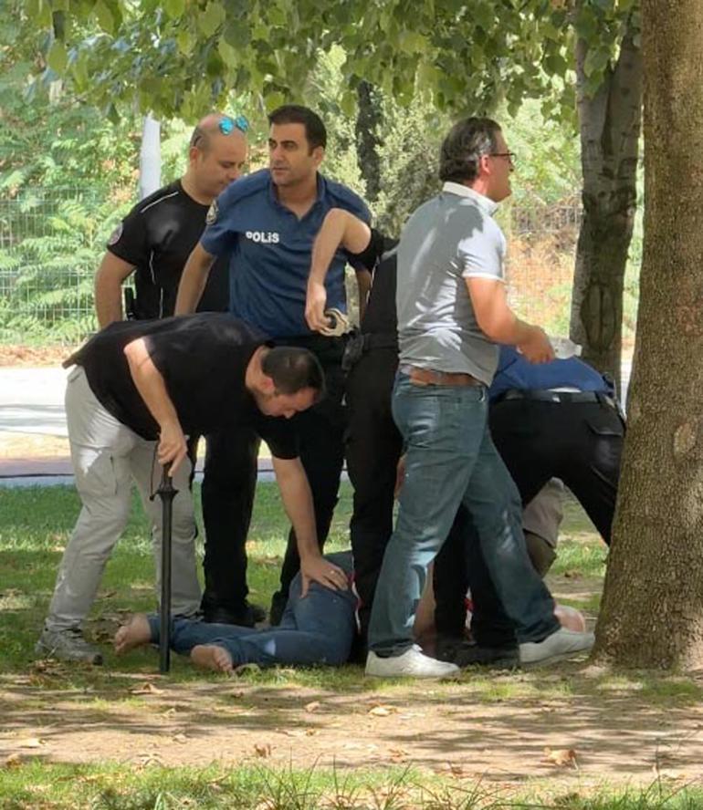 Esnafa bıçakla saldırınca darbedildi, götürüldüğü hastaneden kaçıp, intihara kalkıştı