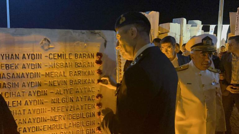 Yalovada, 17 Ağustos Marmara Depreminde hayatını kaybedenler anıldı