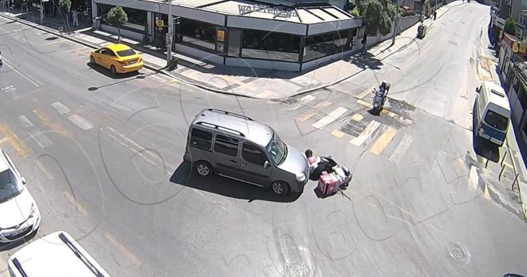 Sakarya’da kazalar kameralara yansıdı