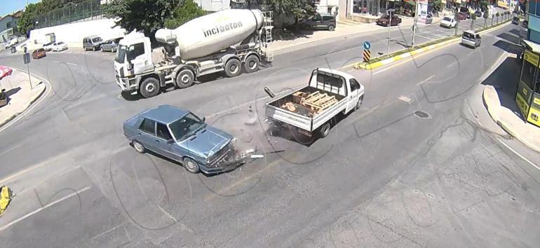 Sakarya’da kazalar kameralara yansıdı