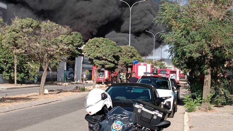 Gaziantep’te geri dönüşüm fabrikasındaki yangın kontrol altında