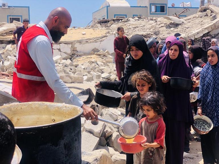 Kızılay Genel Başkanı Yılmaz, 5 maddelik acil eylem çağrısında bulundu