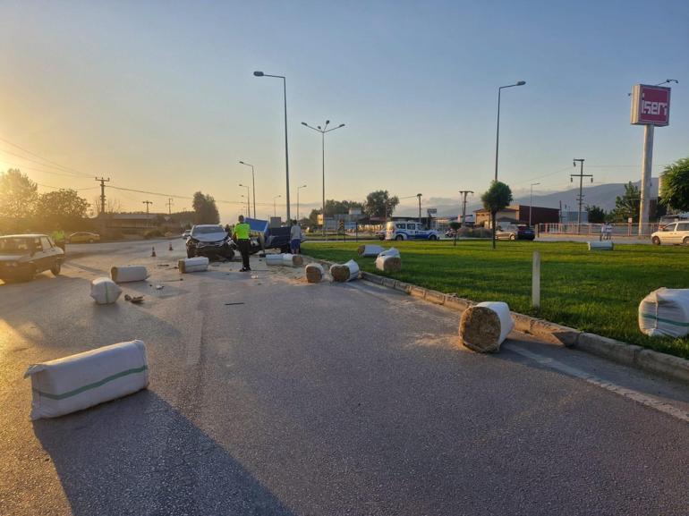 Tokatta cip ile patpat çarpıştı: 1 yaralı