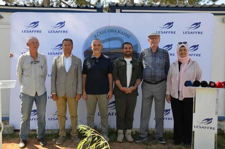 5 bin yıllık ekmek bulunan kazı alanındaki çalışmalara Fransız maya şirketi sponsor oldu