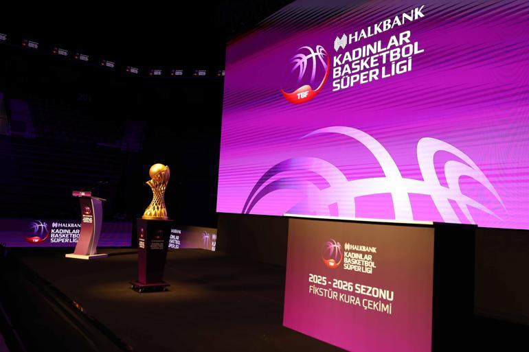 Halkbank Kadınlar Basketbol Süper Ligi’nde 2025-2026 Sezonunun Fikstürü Belli Oldu
