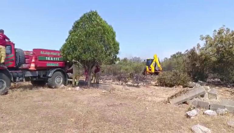 Bursada orman yangını kontrol altında