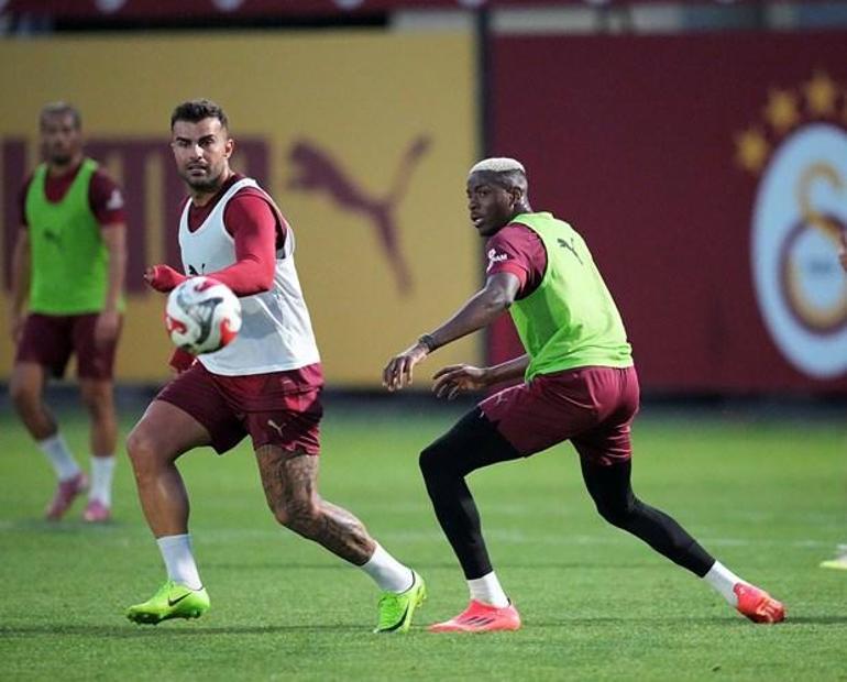 Galatasarayda Kayserispor maçı hazırlıkları sürüyor