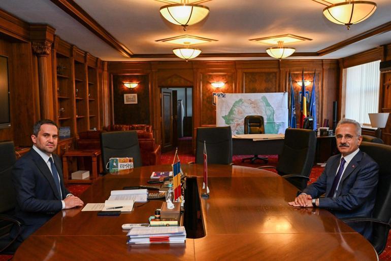 Bakan Uraloğlu, Rumen mevkidaşı Șerban ile görüştü