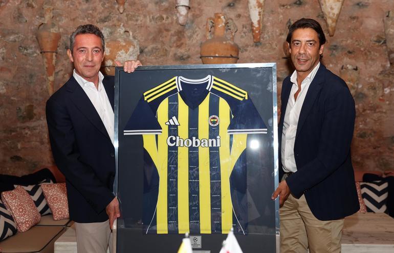 Fenerbahçe, Benfica yöneticilerini ve UEFA delegesini ağırladı