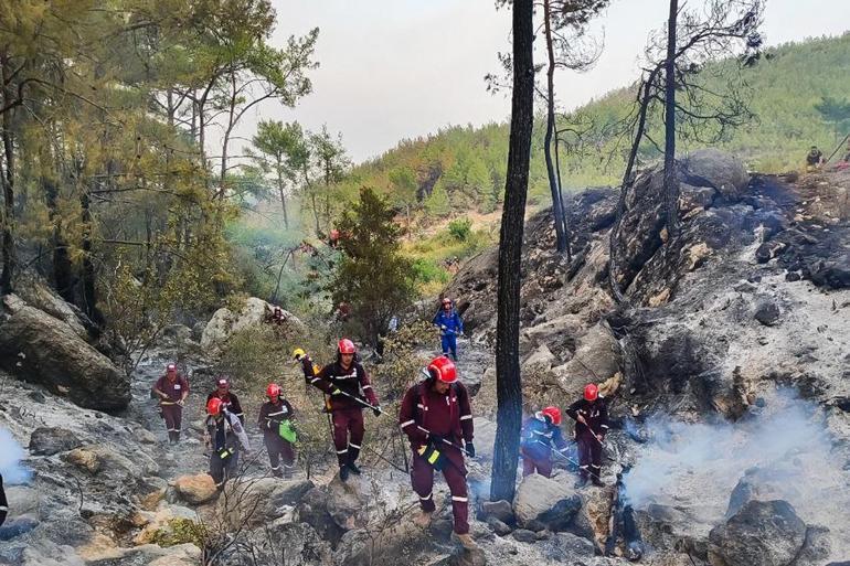 Akkuyu NGS, Silifke bölgesindeki orman yangınlarını söndürme çalışmalarına katıldı