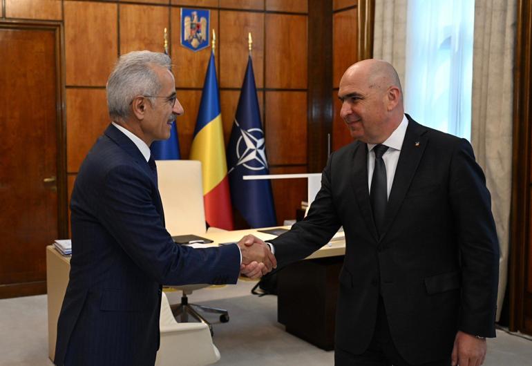 Bakan Uraloğlu, Romanya Başbakanı Bolojan ile bir araya geldi