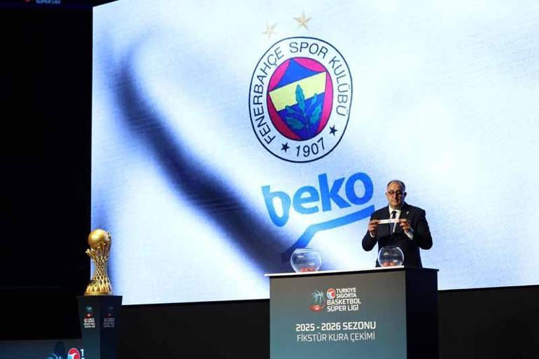 Basketbol Süper Liginde 2025/26 sezonu fikstür çekimi gerçekleşti