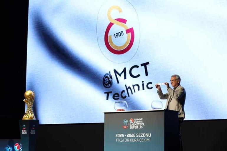 Basketbol Süper Liginde 2025/26 sezonu fikstür çekimi gerçekleşti