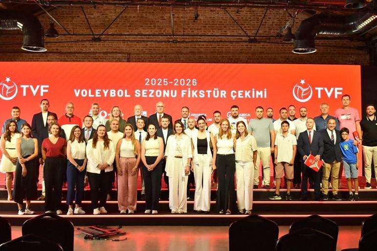 Voleybol liglerinde 2025-2026 sezonu fikstür çekimi yapıldı