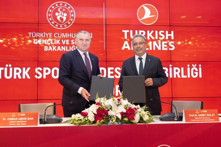Türk Hava Yolları’ndan Türk Sporuna Destek protokolü imzalandı