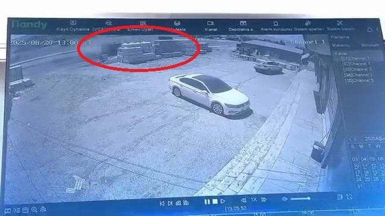 İtfaiye aracının yangına giderken devrildiği kazanın görüntüleri ortaya çıktı