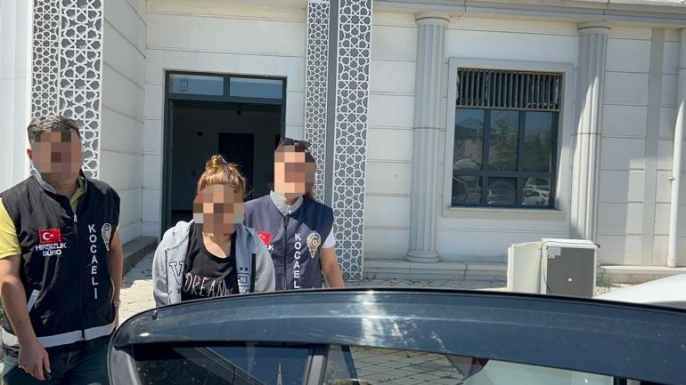 Kocaeli’de 3 evden 500 bin TL değerinde ziynet eşya çalan kadın tutuklandı