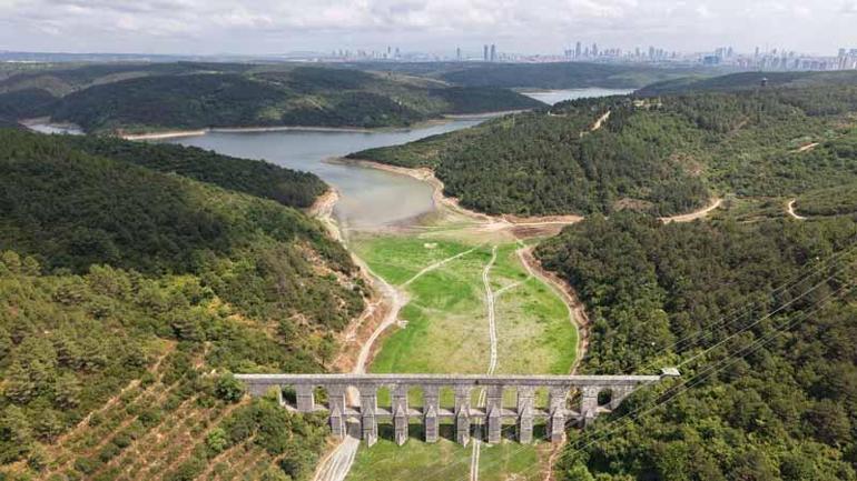 İstanbulda barajlardaki doluluk oranı yüzde 44e düştü